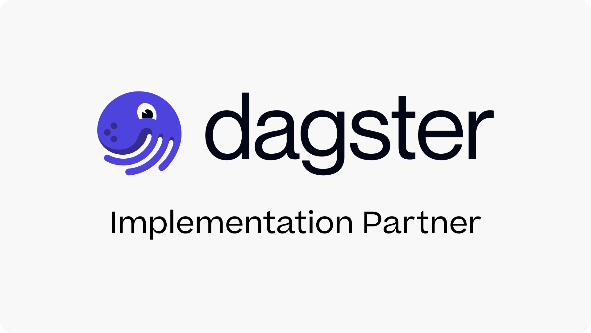 Dagster Implementation Partner