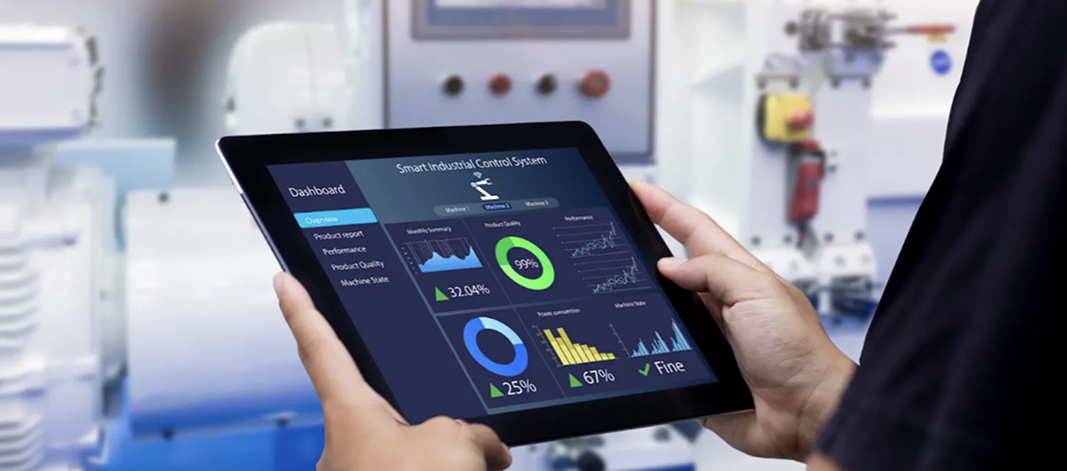Smart Industrial Control System Dashboard